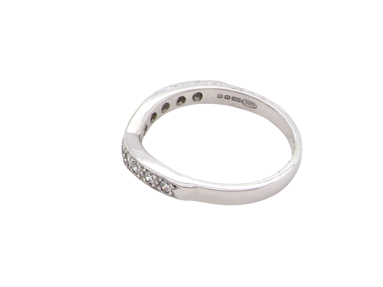 Wishbone Diamond Eternity Ring
