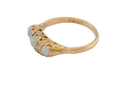 side A Victorian style opal and diamond ring
