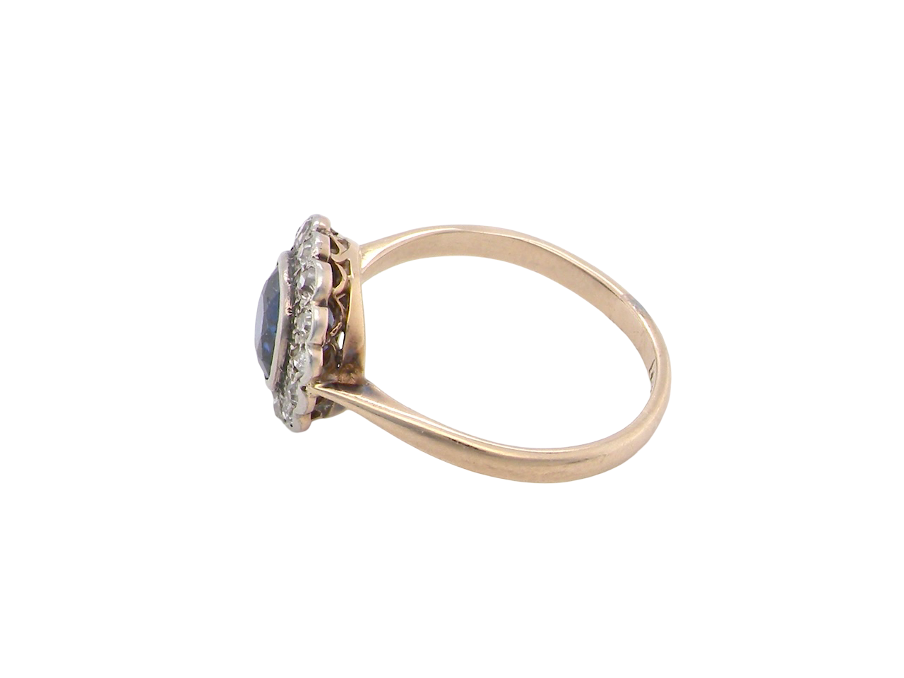 A fine Art Deco period Sapphire and Diamond ring