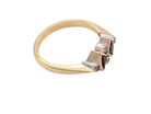 A pink tourmaline and diamond ring