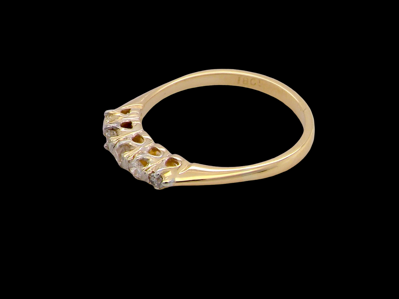 An Early 20th Century Five-Stone Diamond Ring