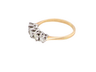 side An antique five-stone ring dating from the early 20th century, 