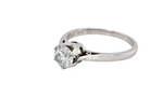 side This is the number one choice for an engagement ring, the classic solitaire.