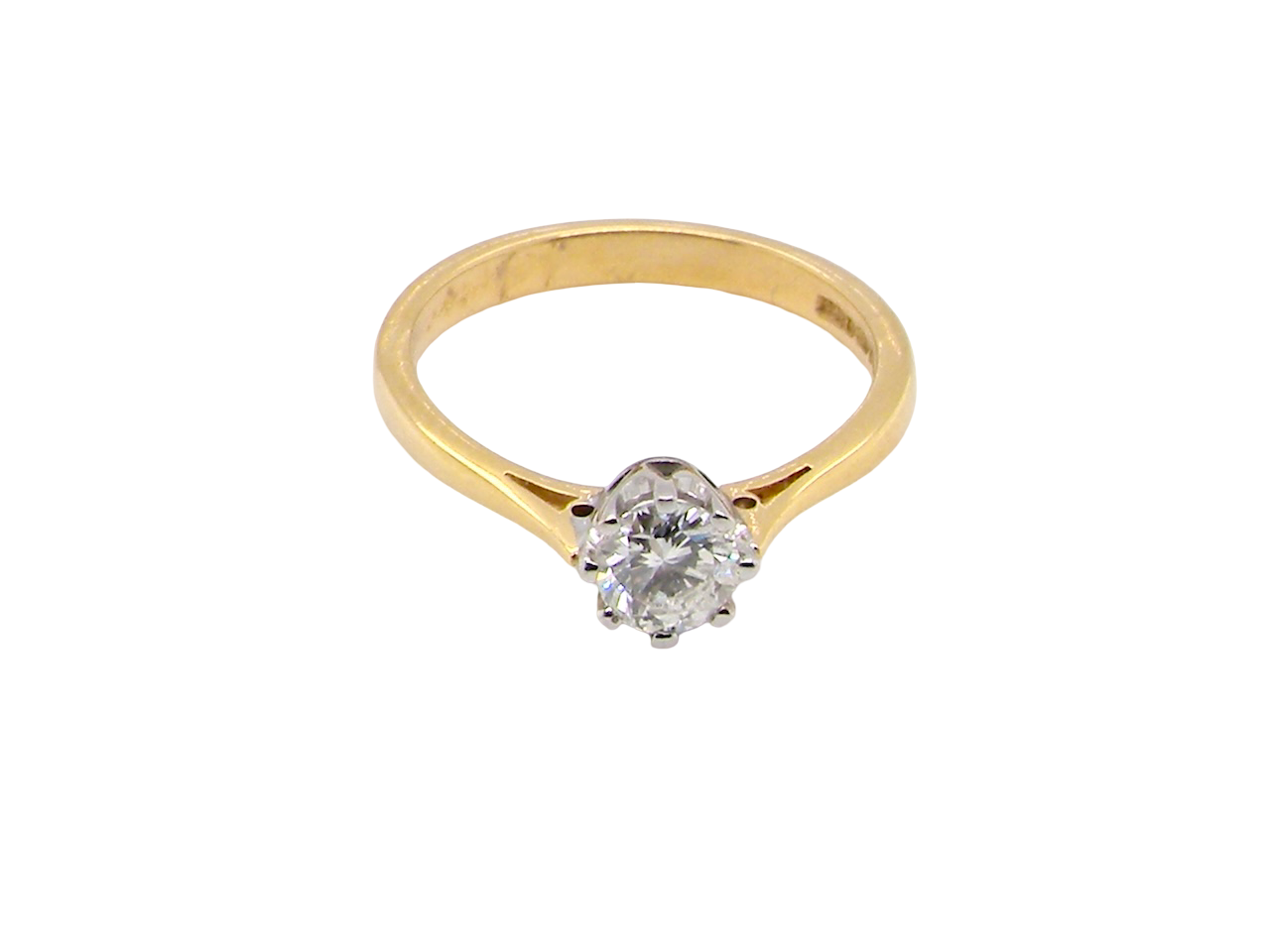 A Beautiful Solitaire Diamond Ring