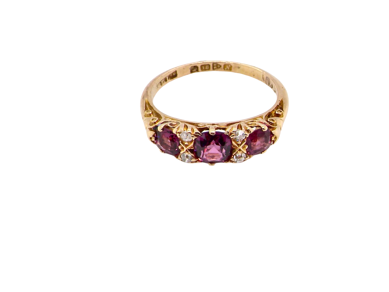 An antique Ruby and Diamond ring Chester