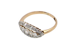 top An enchanting diamond ring from the early part of the 20th century.