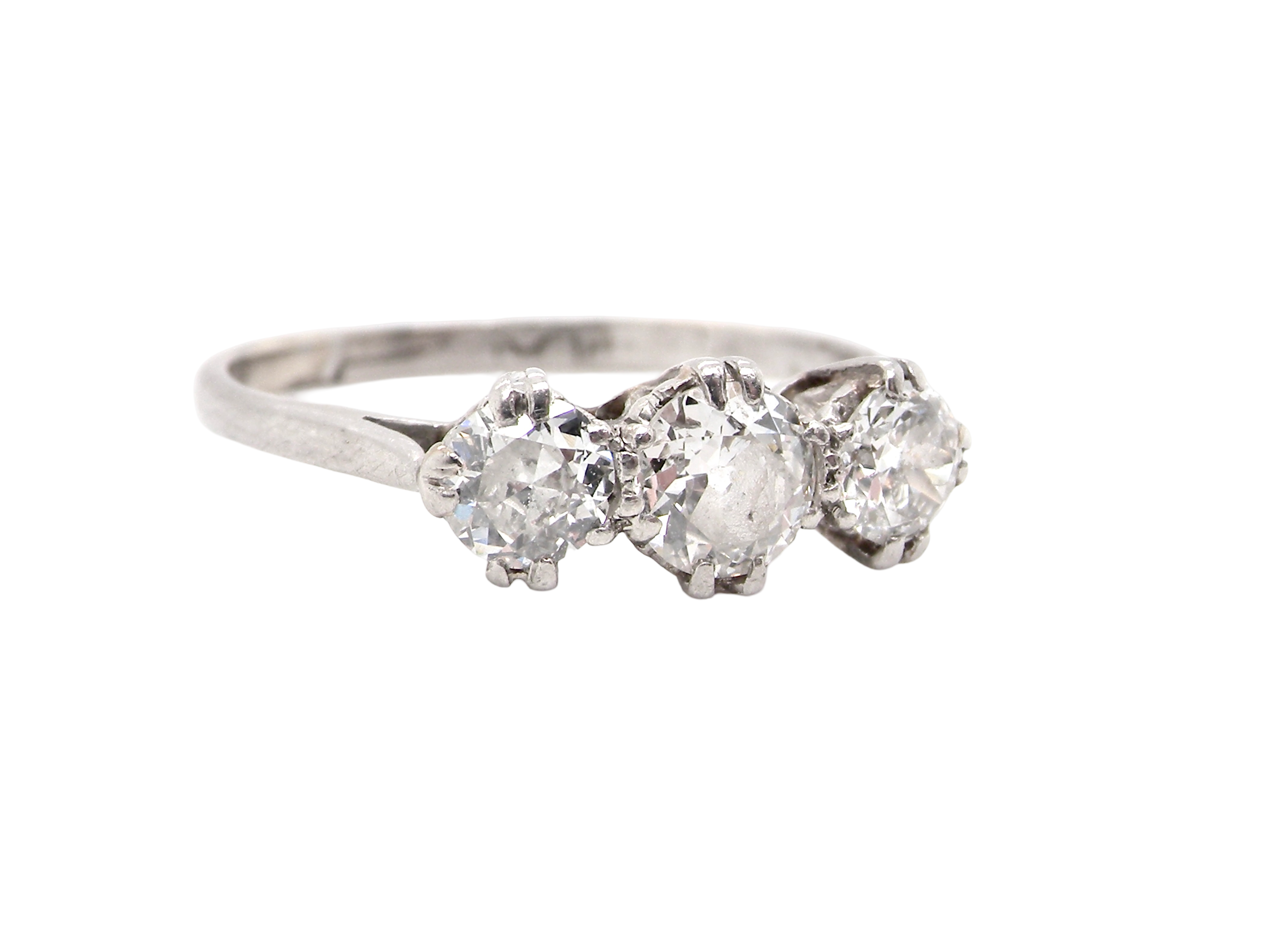 A vintage Diamond Trilogy ring Vintage Tom Antique Jewellery