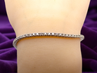 wrist An Ever-Popular Classic: Diamond Line Bracelet