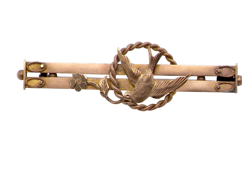 Victorian bar brooch