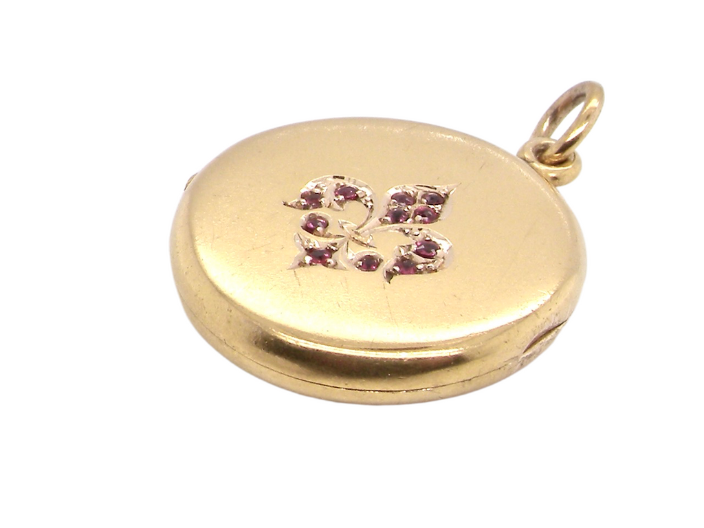 early 20th century antique 15 carat gold locket