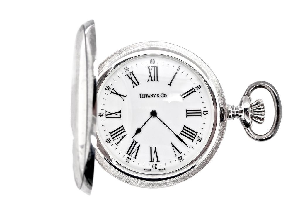 sterling silver pocket watch from the House of Tiffany
