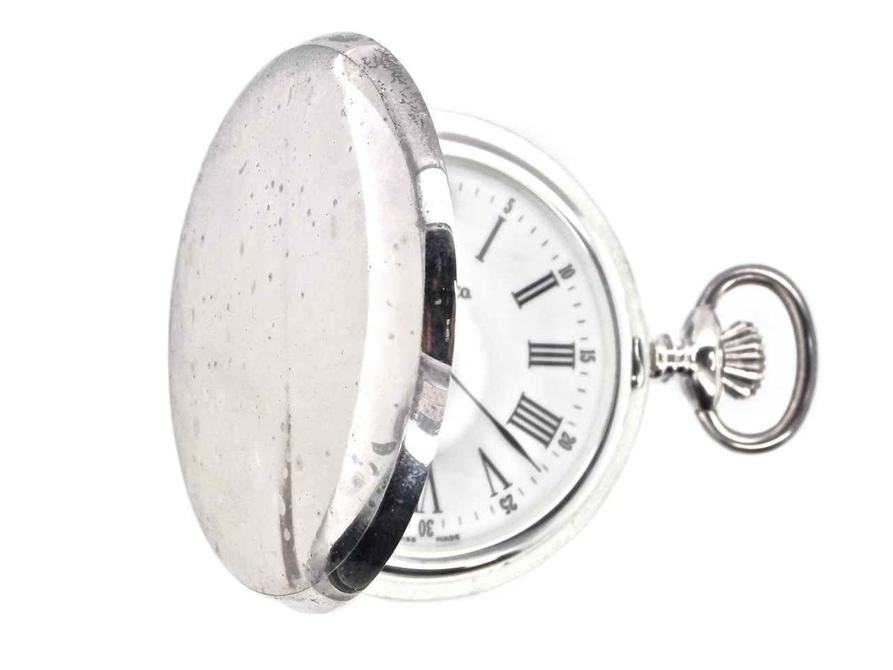 Vintage silver discount pocket watch