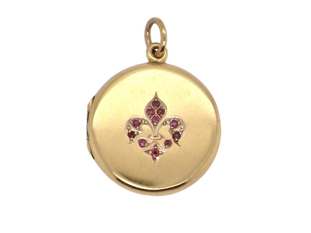 antique 15 carat gold locket