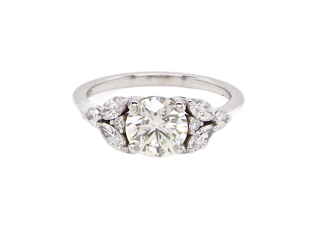  fine diamond ring- NEW