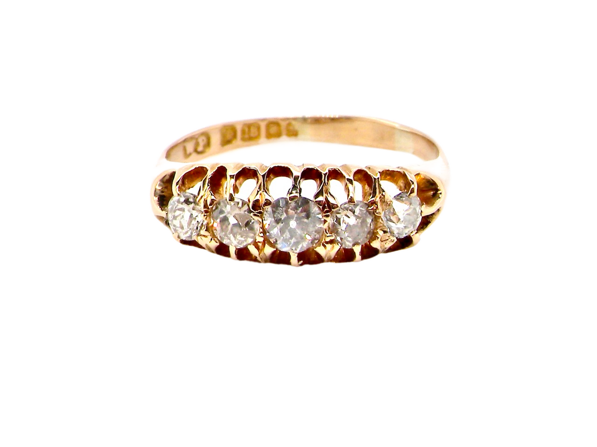 An 18 carat gold antique diamond ring – Vintage Tom Antique Jewellery