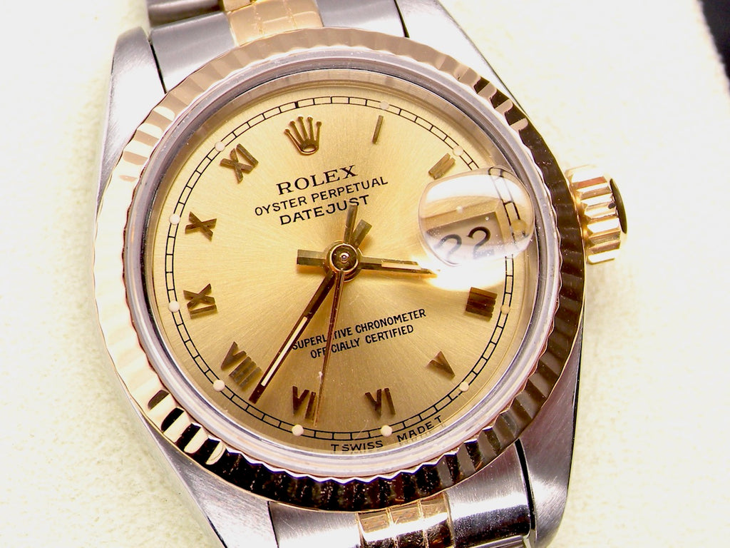 Rolex Datejust bi-colour  watch