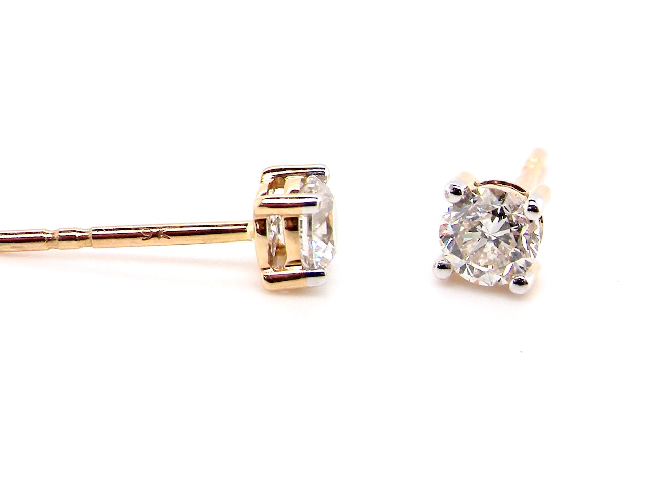 new diamond stud earrings