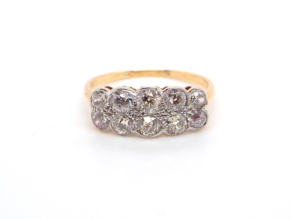 Edwardian diamond eternity ring