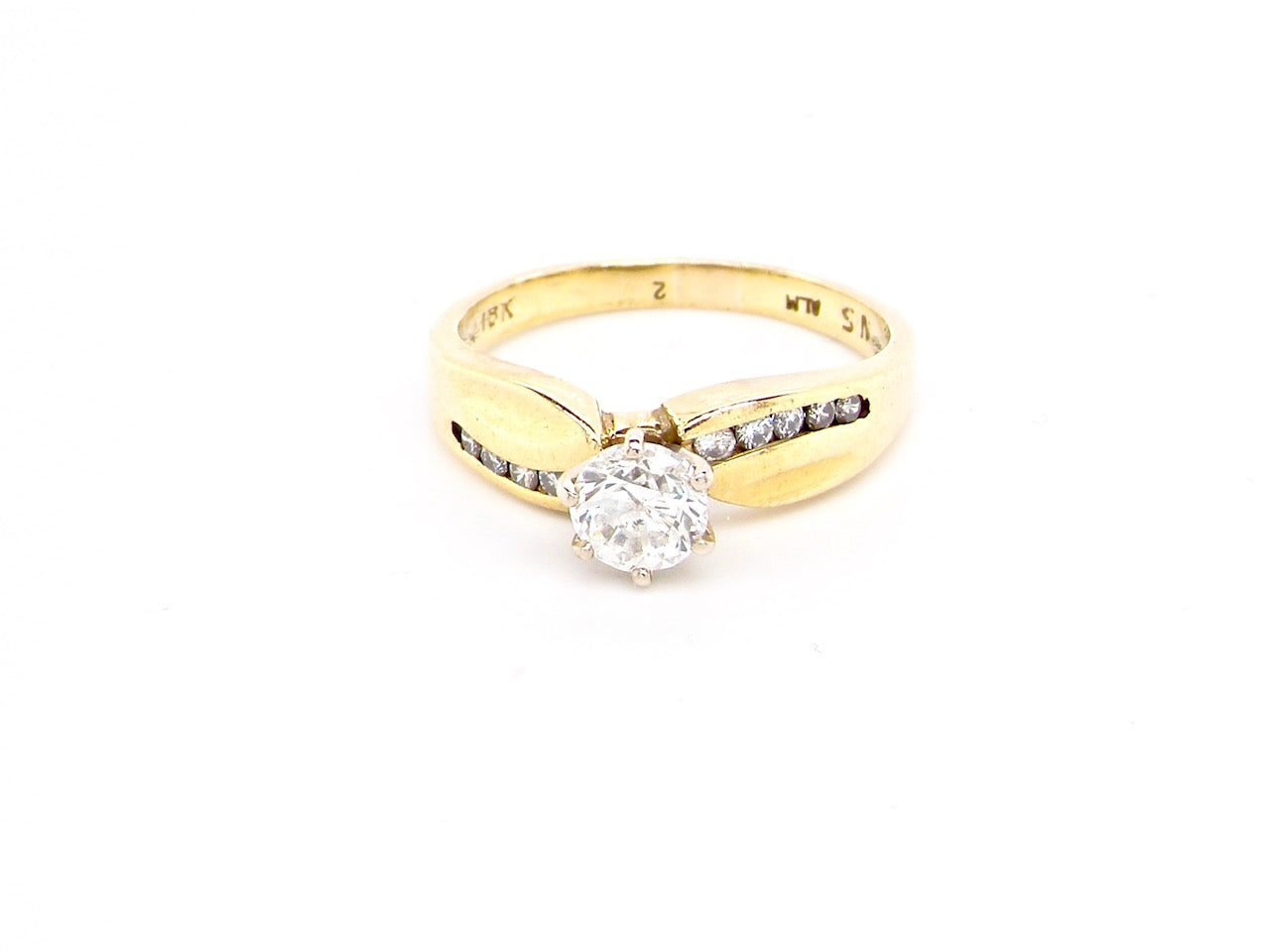 A solitaire diamond ring – Vintage Tom Antique Jewellery
