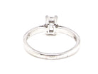 emerald cut solitaire diamond ring