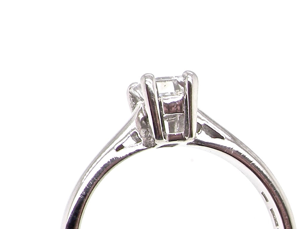 half carat solitaire diamond ring