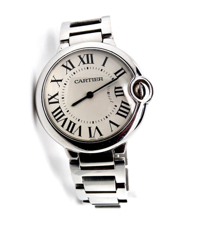 Cartier Ballon Bleu stainless steel wrist watch