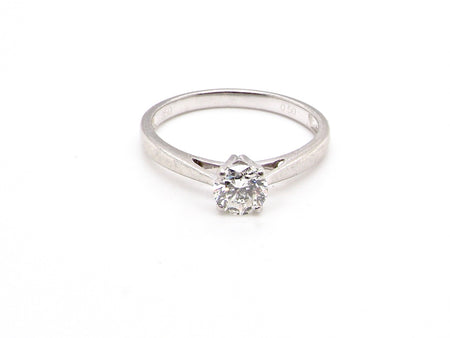  half carat solitaire diamond ring