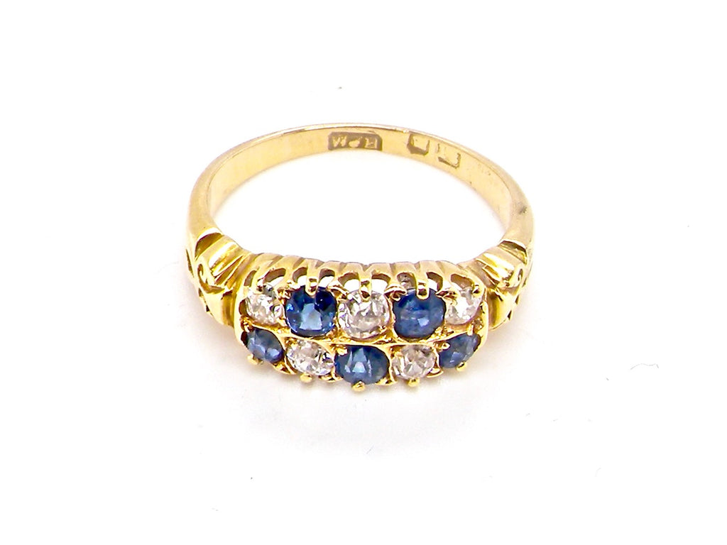 Victorian sapphire ring