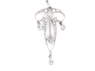 Art Deco diamond pendant