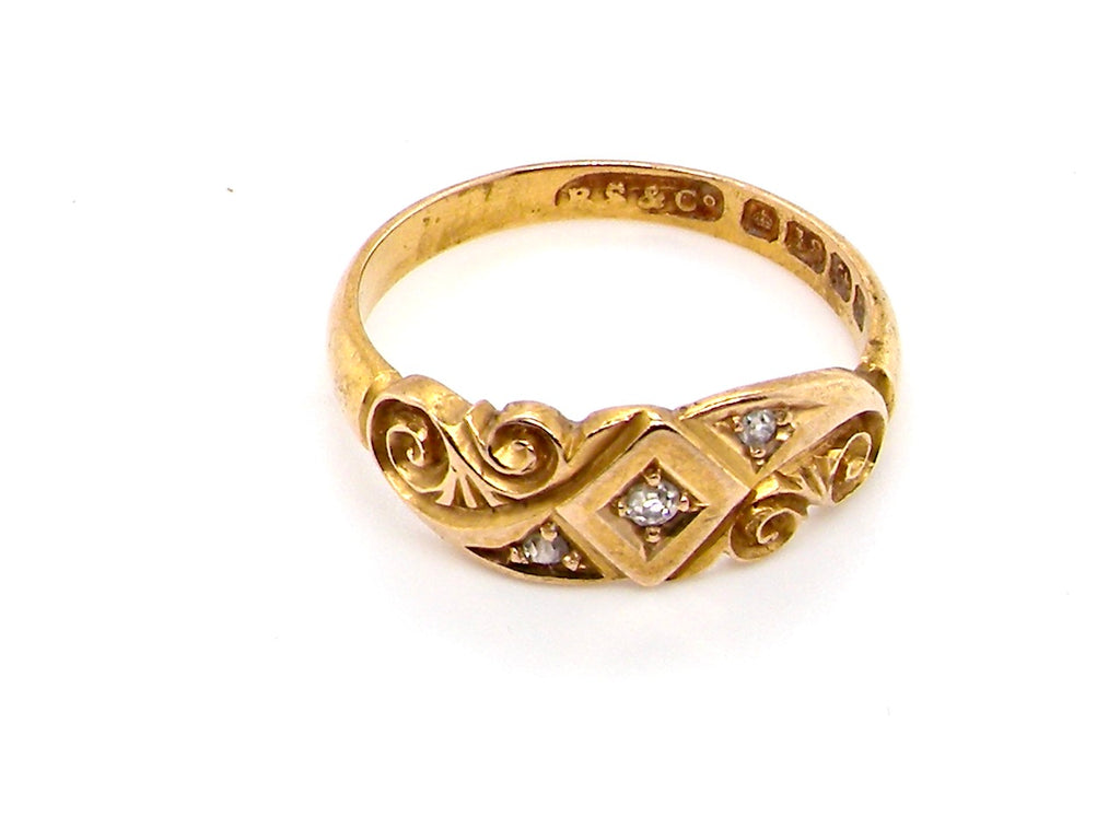Antique Edwardian diamond ring