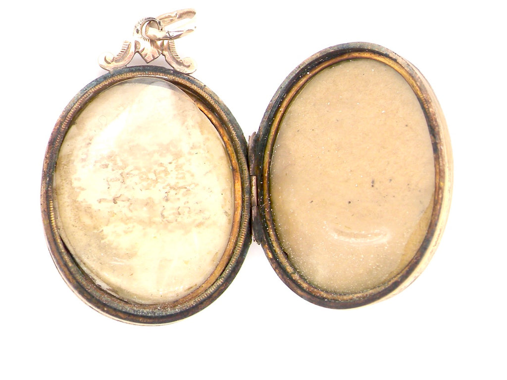 antique Victorian gold locket