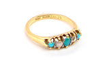 antique turquoise ring