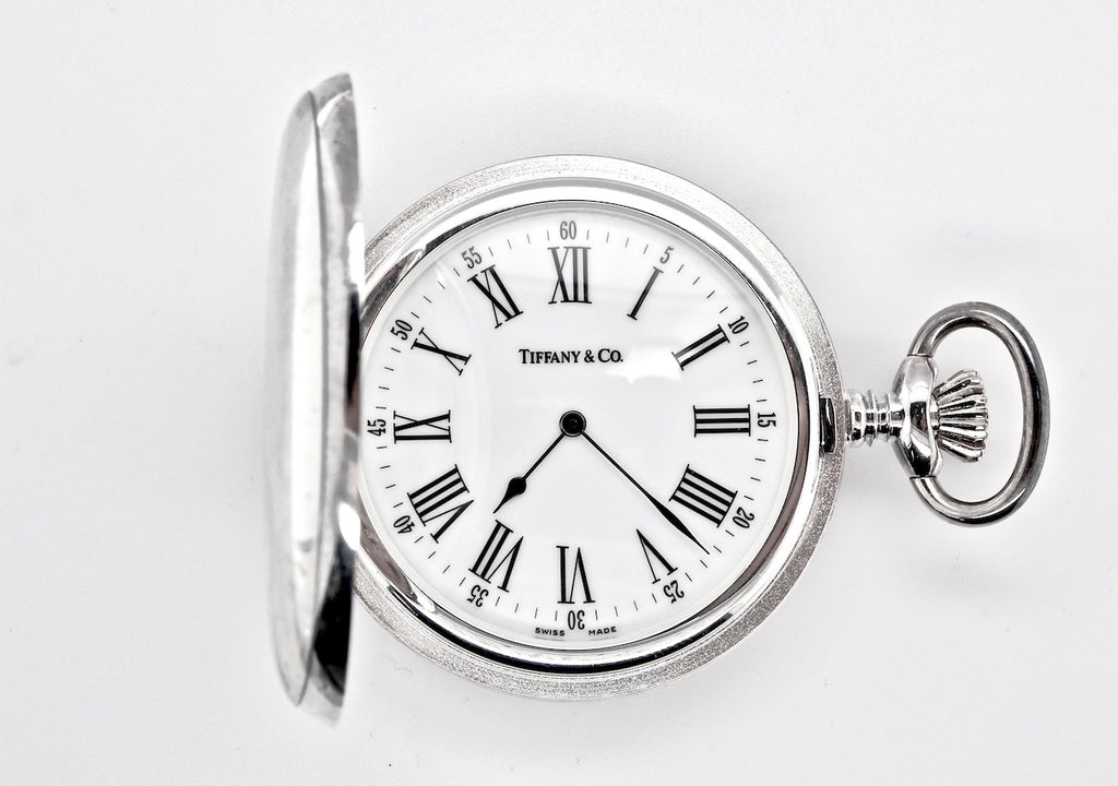 sterling silver pocket watch Tiffany
