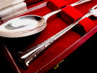 antique silver fork and spoon set