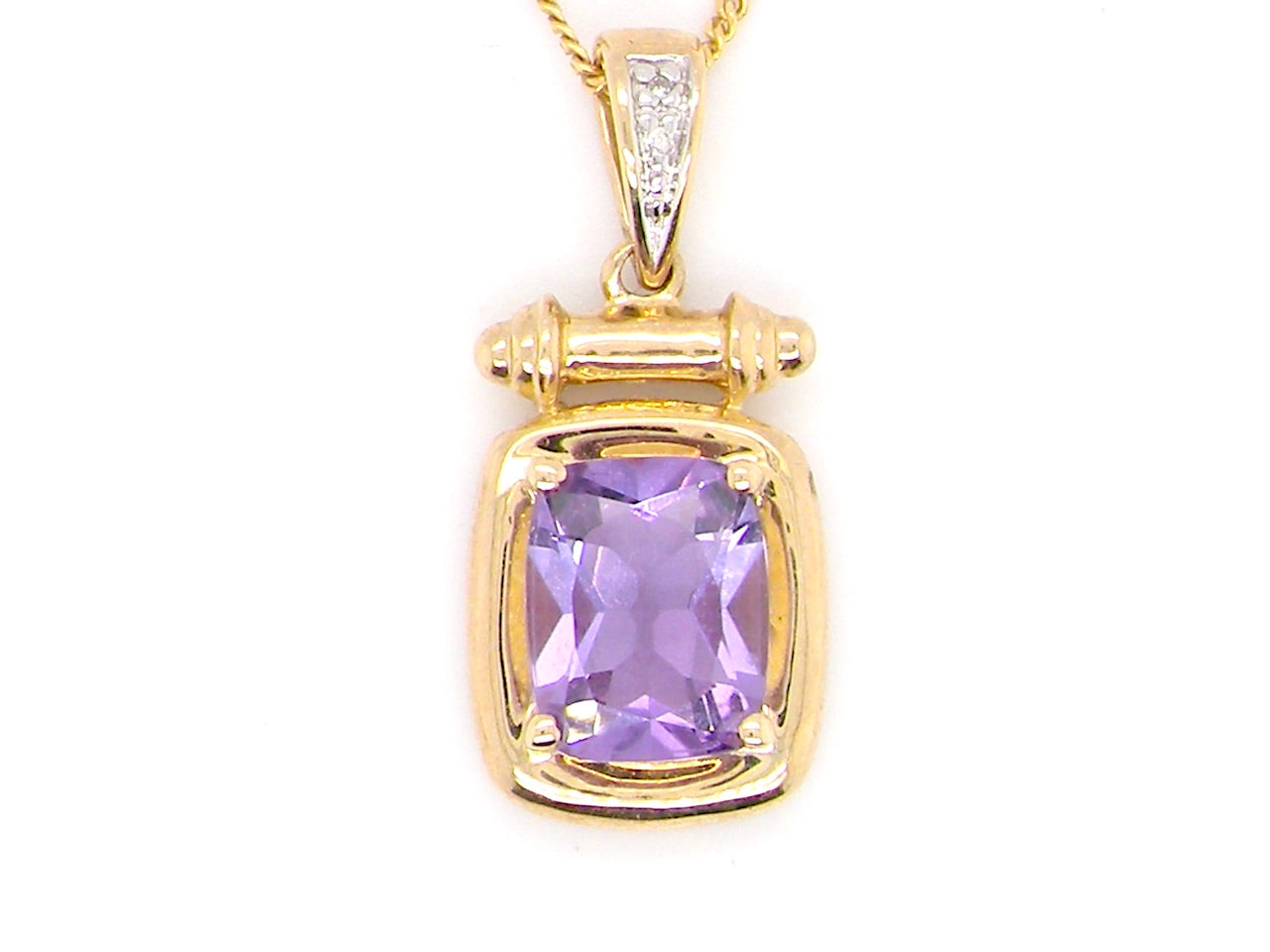 amethyst pendant