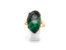 chrysocolla dress ring