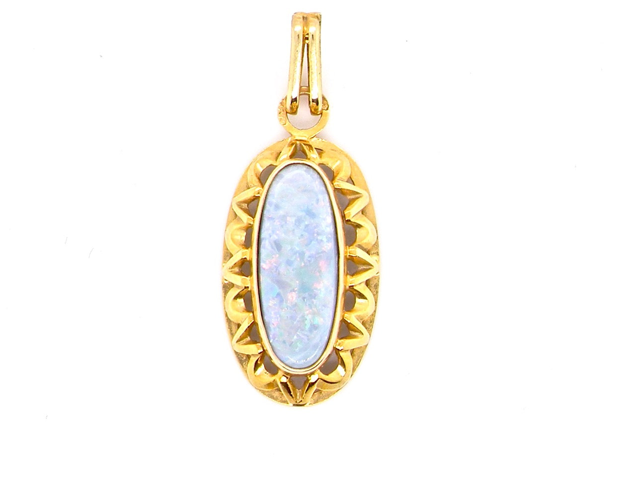 opal pendant