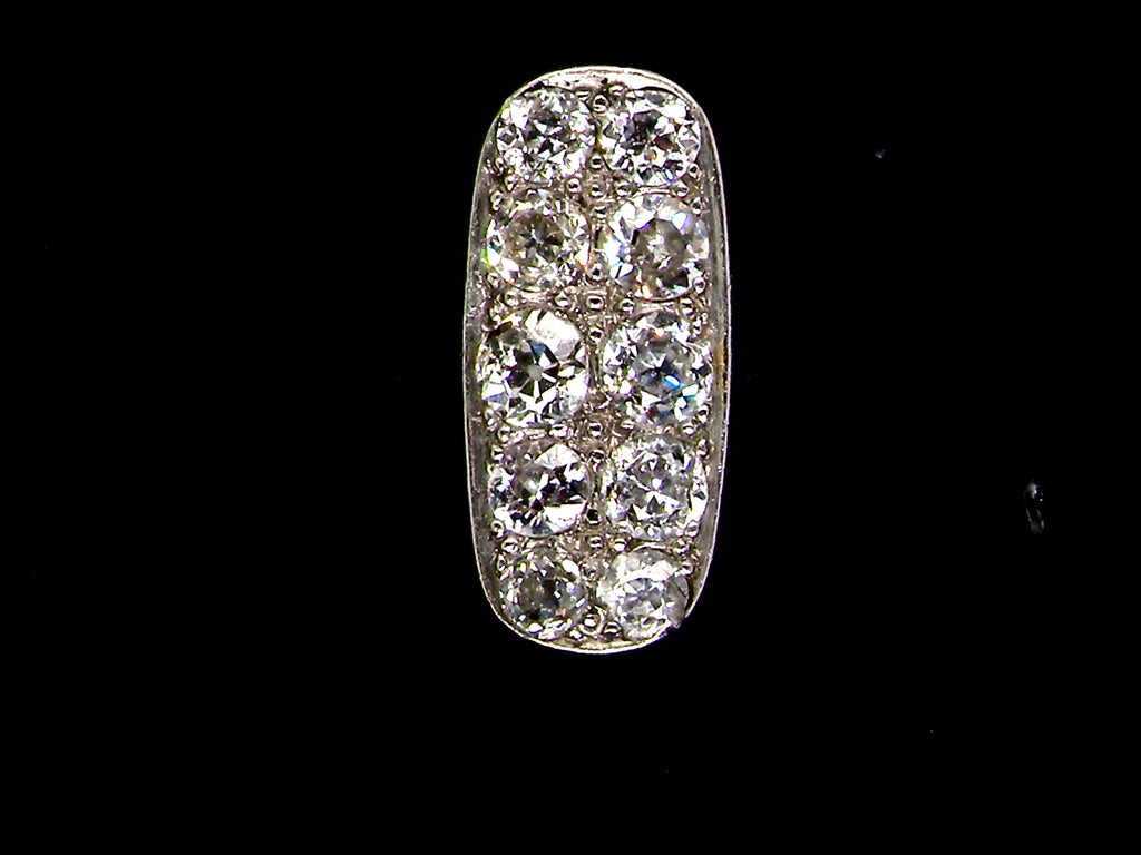 Edwardian diamond cluster ring