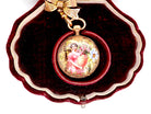 enamelled Swiss Victorian fob watch