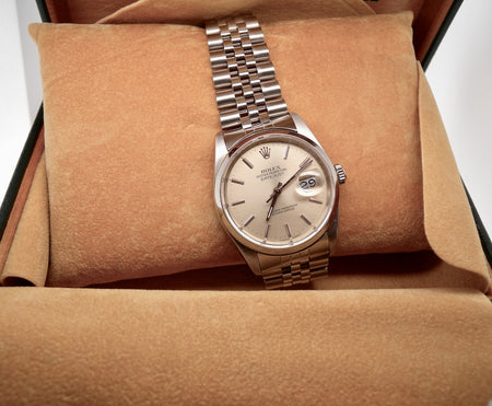 A man's steel Rolex Datejust wrist watch APRIL OFFER, INCREDIBLE VALUE!