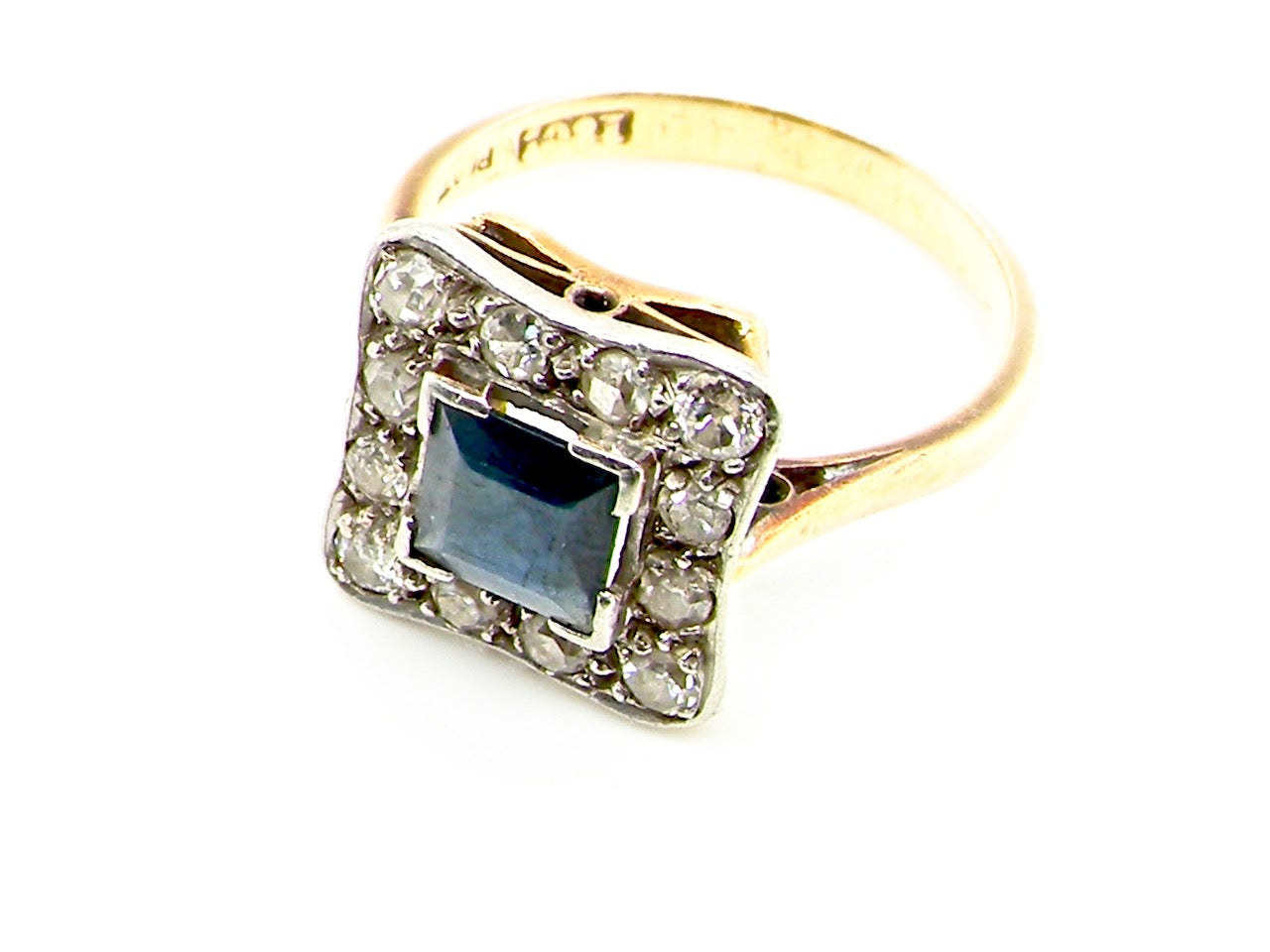 An Art Deco sapphire and diamond ring – Vintage Tom Antique Jewellery